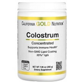 California Gold Nutrition, колострум (молозиво) в порошке, 200 г