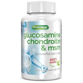 Quamtrax Nutrition Glucosamine Chondroitin & MSM (90таб)